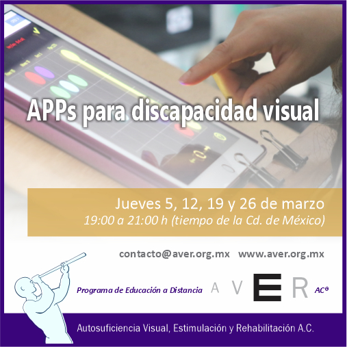 Banner Post Curso Apps para discapacidad visual marzo 2026