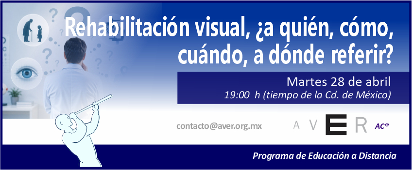 Banner Web webinar Rehabilitación visual